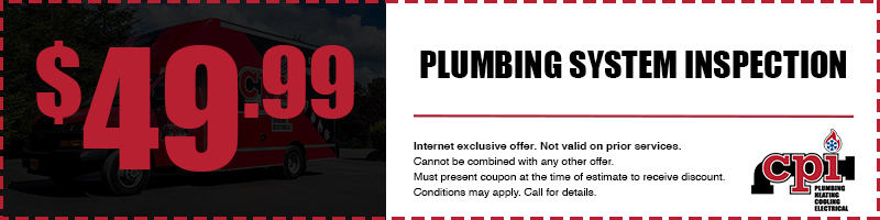 $49.99 Plumbing System Inspection
