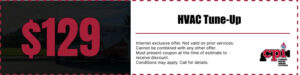 $129 HVAC Tune-Up internet exclusive offer from CPI Plumbing, Heating, Cooling & Electrical. Coupon must be presented at estimate.