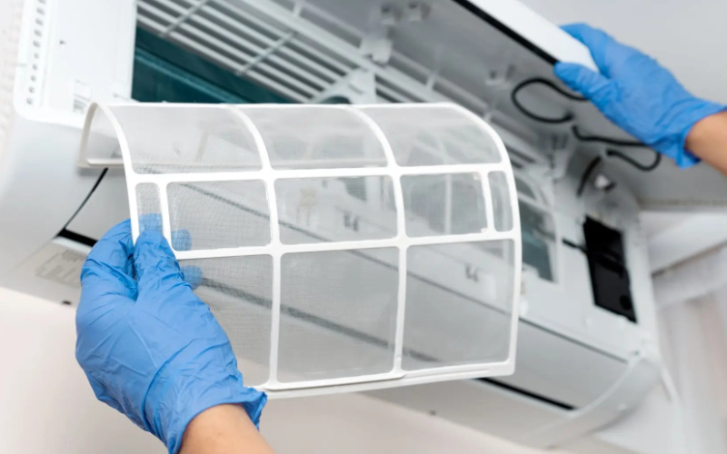 Cooling: Air Filter Installation