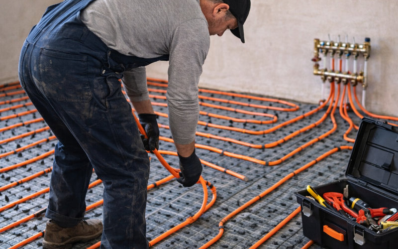 Heating: Hydronic Radiant System Services