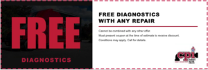 Free Diagnostic Coupon