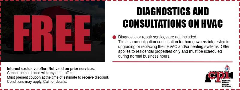 Free diagnostics and consultations on HVAC systems